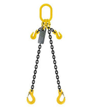 Austlift Grade 80 Chain Sling 2Leg W/ Clevis Grab Shortner & Sling Hook - AIMS Industrial Supplies