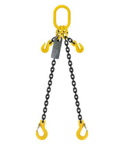 Austlift Grade 80 Chain Sling 2Leg W/ Clevis Grab Shortner & Sling Hook1