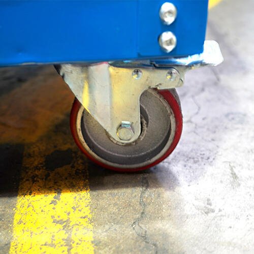 Austlift Hand Trolley Flat Bed Type 2 Levels, 4 Wheels SWL 300kg - AIMS Industrial Supplies
