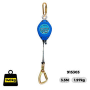 Austlift Inertia Reel Retractable Webbing 3.5m - AIMS Industrial Supplies