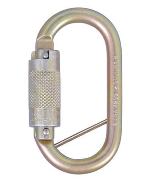 Austlift Karabiner Steel Quarter Turn Locking Gate Opening 17mm Captive Pin