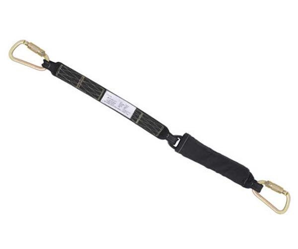 Austlift Lanyard Single Hot Work W/ Karabiner Flame Resistant Webbing - AIMS Industrial Supplies