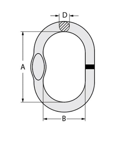 Austlift Master Link G100 Alloy Steel - AIMS Industrial Supplies