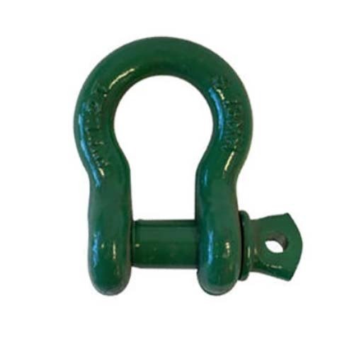 Austlift Screw Bow Shackle Grade S Powder Colour Coated - AIMS Industrial Supplies