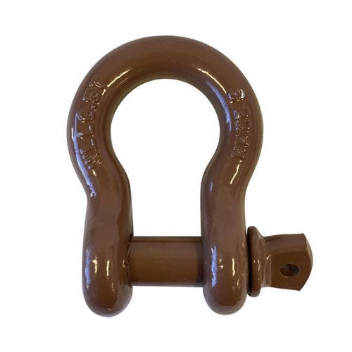 Austlift Screw Bow Shackle Grade S Powder Colour Coated - AIMS Industrial Supplies