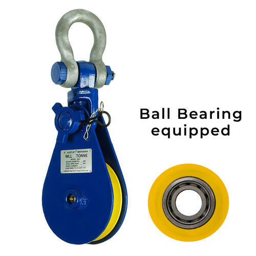 Austlift Snatch Block With Shackle Head2