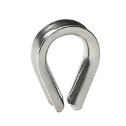 Austlift Stainless Steel Wire Rope Thimble DIN6899 G316 - AIMS Industrial Supplies