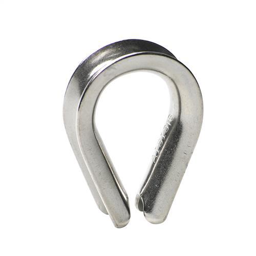 Austlift Stainless Steel Wire Rope Thimble DIN6899 G316 - AIMS Industrial Supplies