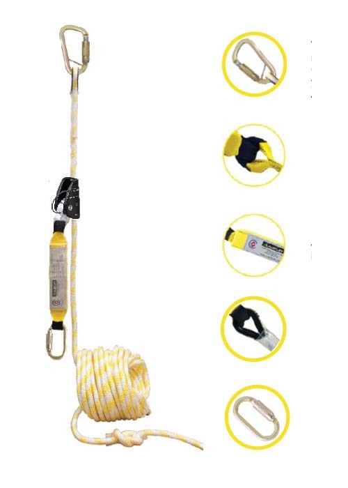 Austlift Temporary Vertical Anchorage Line Rope 20m2