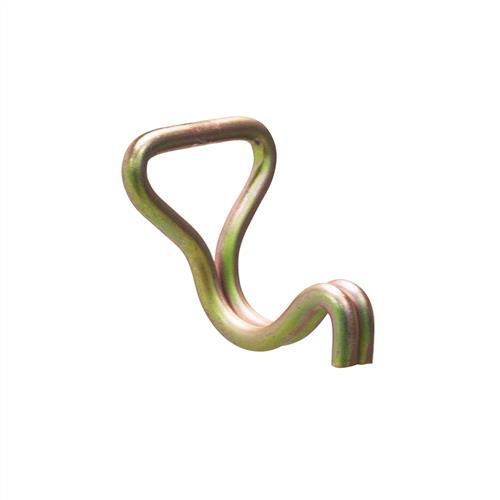 Austlift Tie Down Hook 75mm x 5000kg LC Gold Zinc Plated