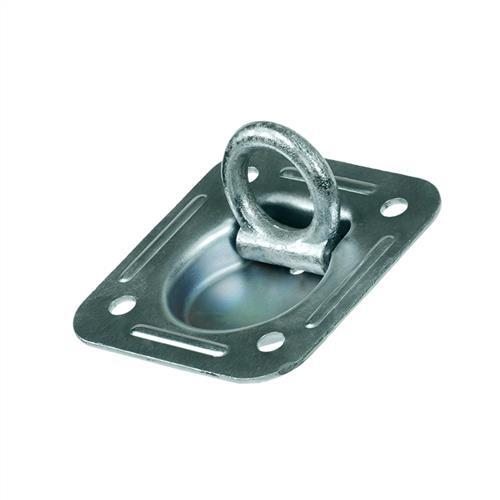 Austlift Tie Down Square Anchor Point Dish 114 x 124mm x 1125kg LC - AIMS Industrial Supplies