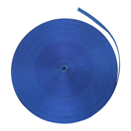 Austlift Tie Down Web 25mm x 100m x 1 Tonne Blue1