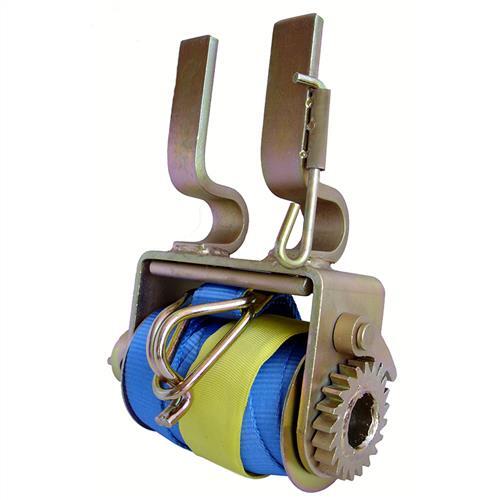 Austlift Truck Winch Clip On Standard Type With Webbing 9m x 2T LC