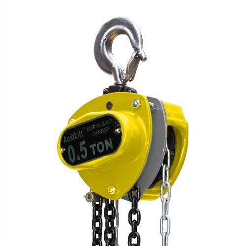Austlift W5 Industrial Chain Block W/ Load Limit Switch 6m - AIMS Industrial Supplies