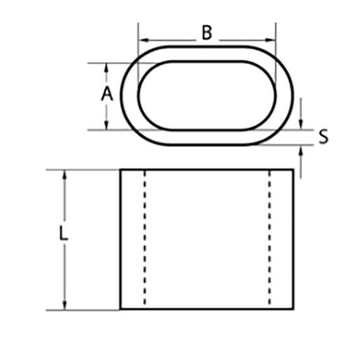 Austlift Wire Ferrule Copper Nickel Plated - AIMS Industrial Supplies
