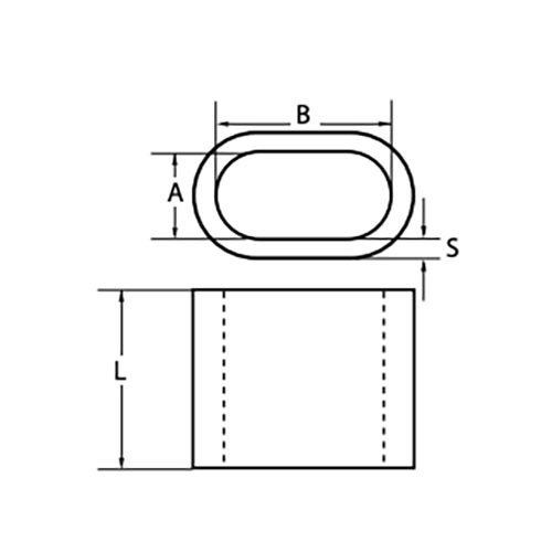 Austlift Wire Rope Ferrule Aluminium - AIMS Industrial Supplies