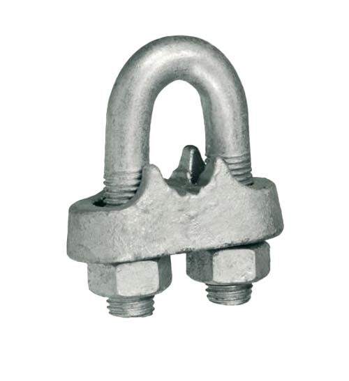 Austlift Wire Rope Grip A/S Type Galvanised 6mm - 301506