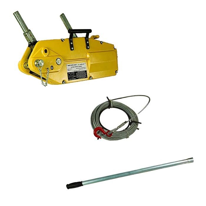 Austlift Wire Rope Winch Aluminium - AIMS Industrial Supplies