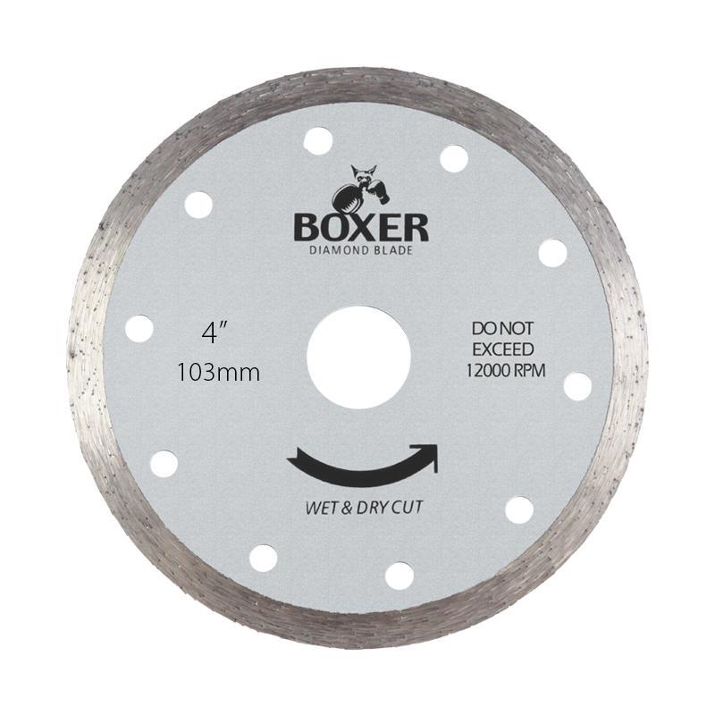 Austsaw 103mm (4") Diamond Blade Boxer Continuous Rim - 16mm Bore