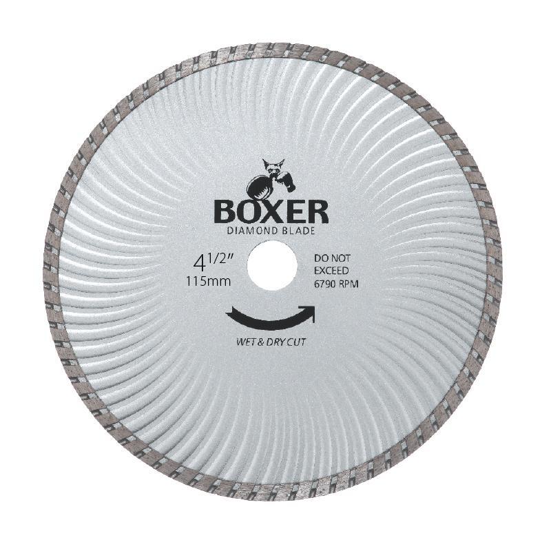 Austsaw 115mm (4.5") Diamond Blade Boxer Super Turbo Wave 22.2mm Bore