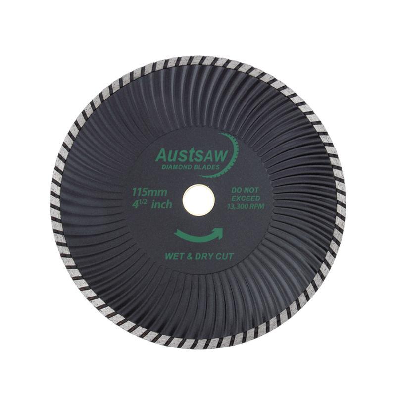 Austsaw 115mm (4.5") Diamond Blade Super Turbo Wave - 22.2mm Bore