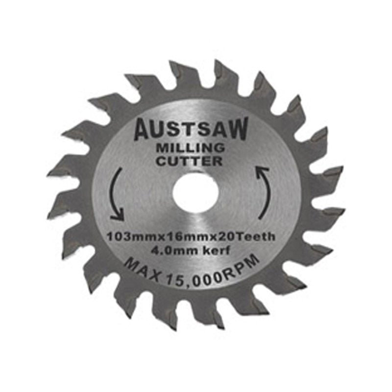 Austsaw 4mm Milling Cutter Blade1