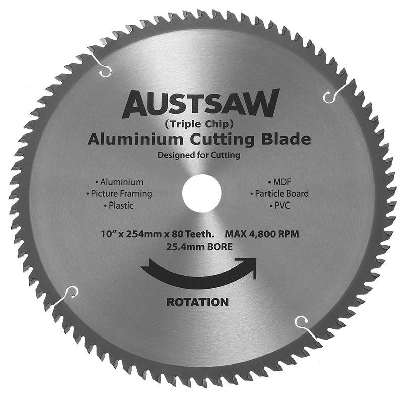 Austsaw Aluminium Blade Triple Chip - AIMS Industrial Supplies