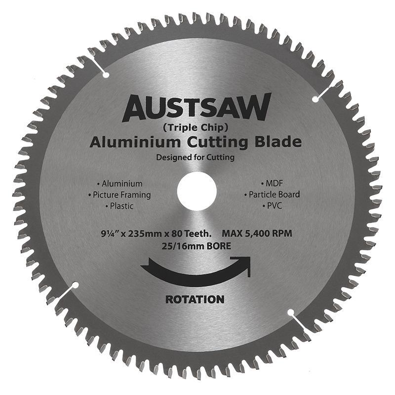 Austsaw Aluminium Blade Triple Chip - AIMS Industrial Supplies