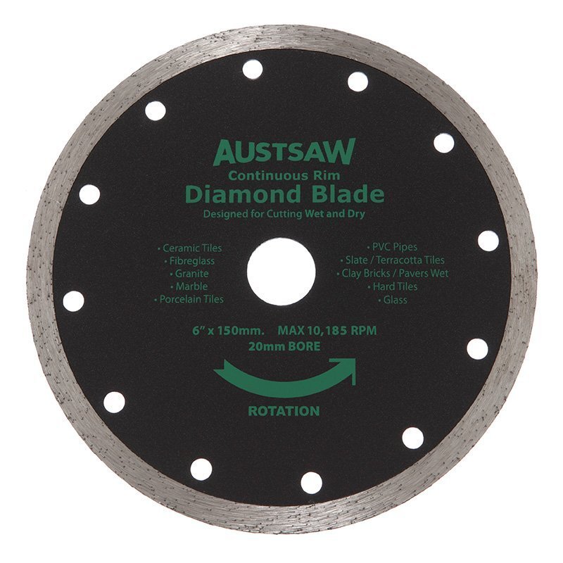 Austsaw Diamond Blade Continuous Rim - AIMS Industrial Supplies