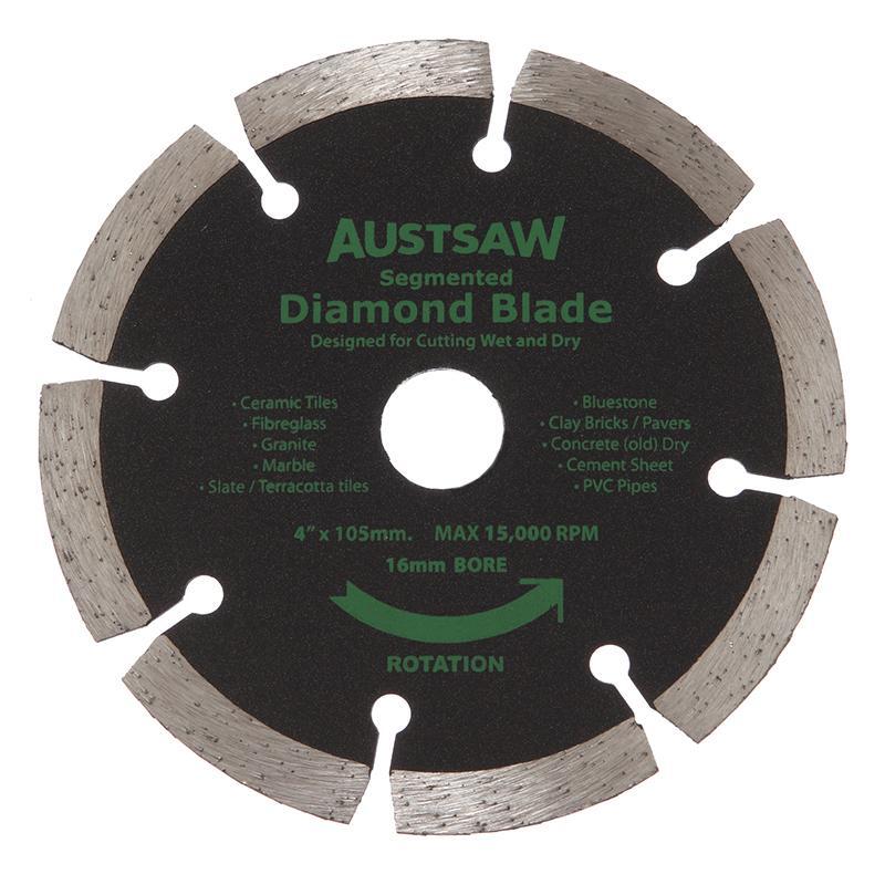 Austsaw Diamond Blade Segmented - AIMS Industrial Supplies