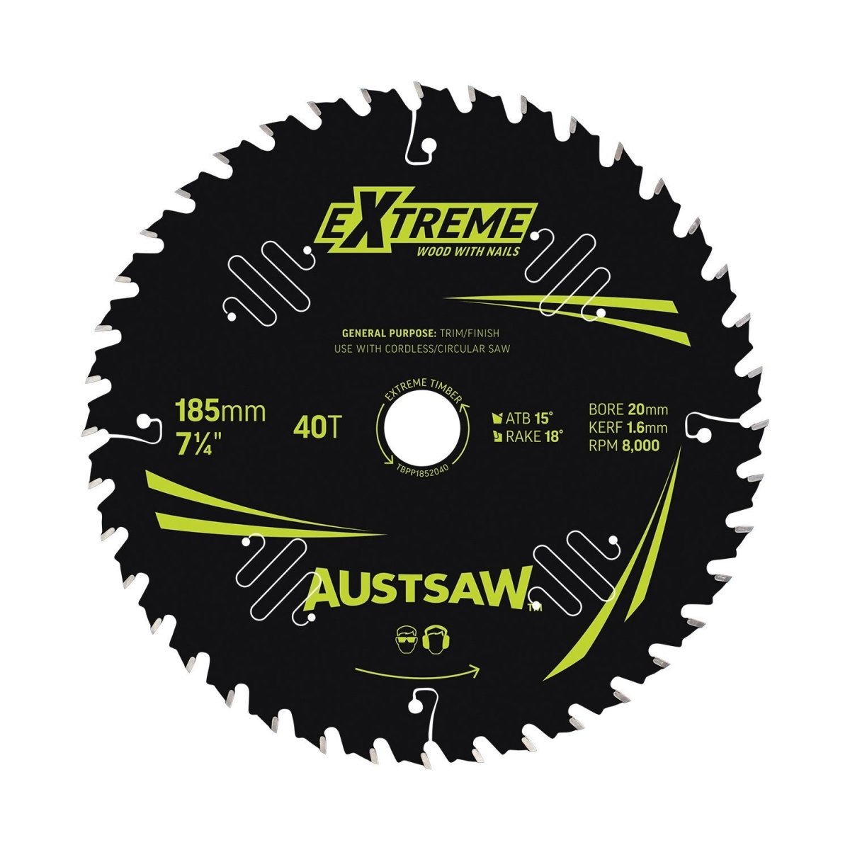 Austsaw Extreme Wood with Nail Blade - AIMS Industrial Supplies
