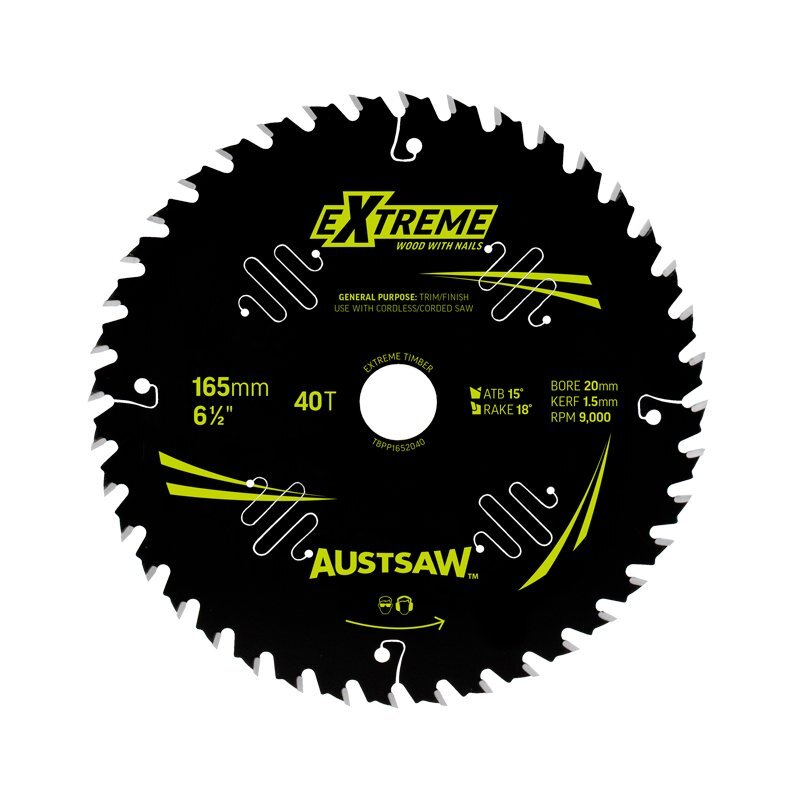 Austsaw Extreme Wood with Nail Blade - AIMS Industrial Supplies