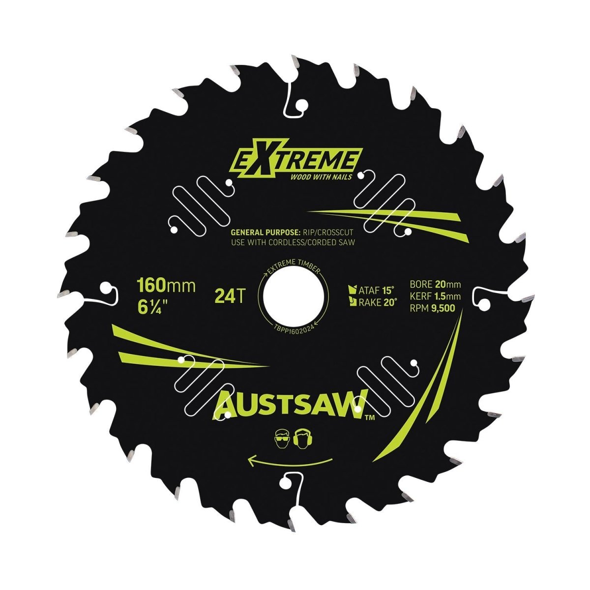 Austsaw Extreme Wood with Nail Blade - AIMS Industrial Supplies