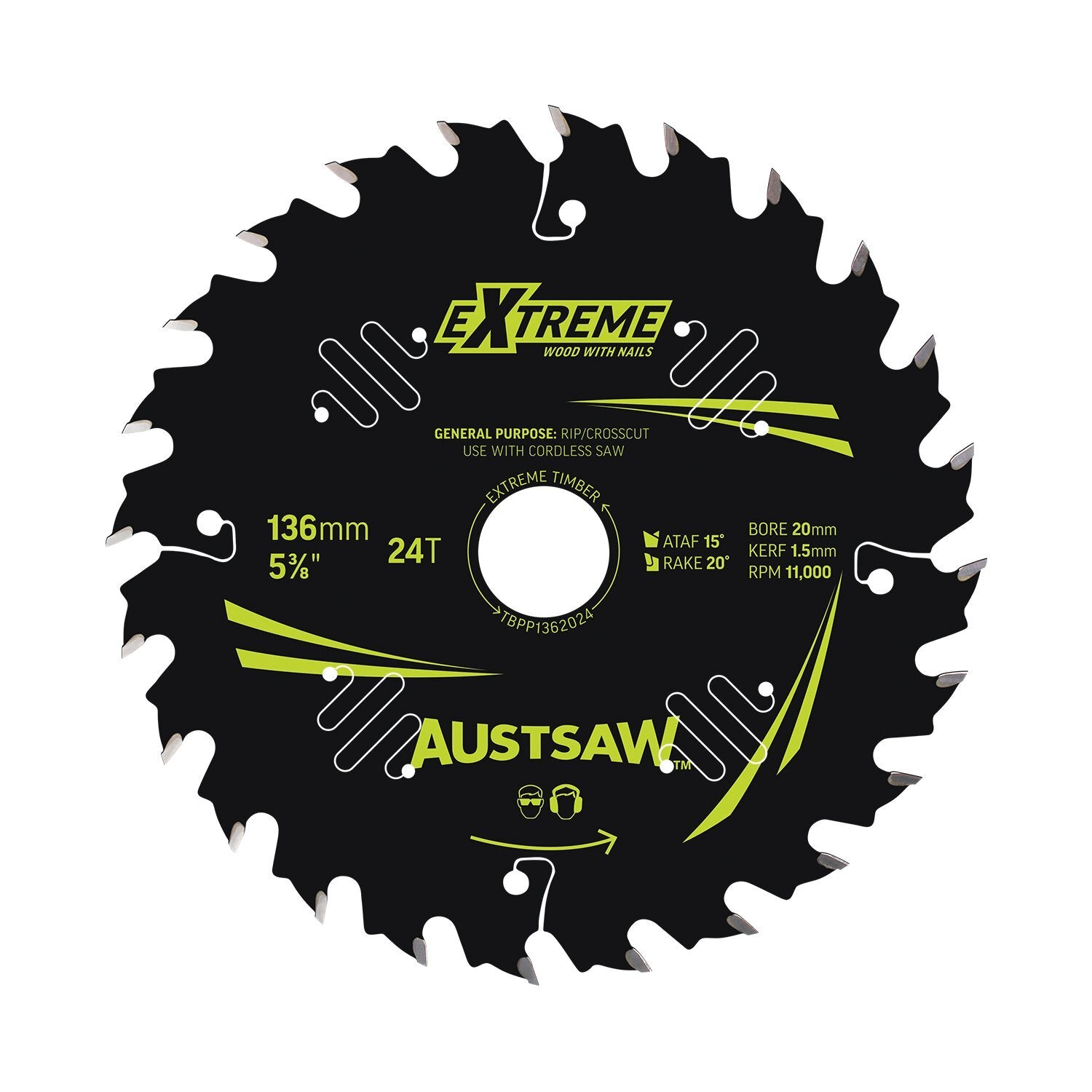 Austsaw Extreme Wood with Nail Blade1