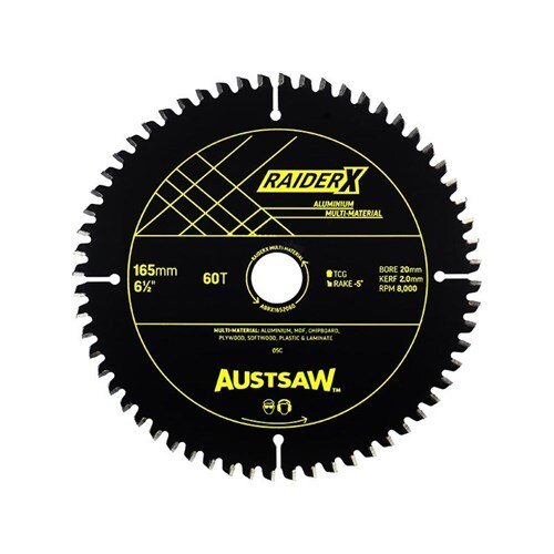 Austsaw RaiderX Aluminium Multi Material Blade - AIMS Industrial Supplies