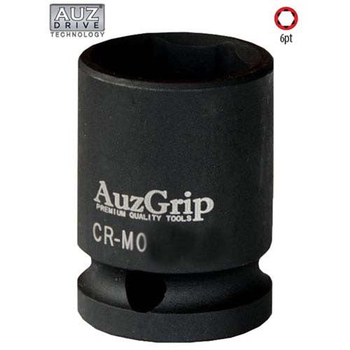 AuzGrip® 1'' Square Drive 6 Point Impact Socket Metric 65mm