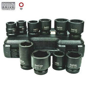 AuzGrip® 1'' Square Drive Impact Socket Imperial Set, 10 Pieces1