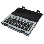 AuzGrip® 1/2'' Sq. Drive Impact Triple Sq. Bit Socket Set 78mm, 8Pcs.1