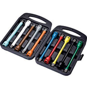 AuzGrip® 1/2" Square Drive Torsion Extension Bar Set, 10 Pieces1