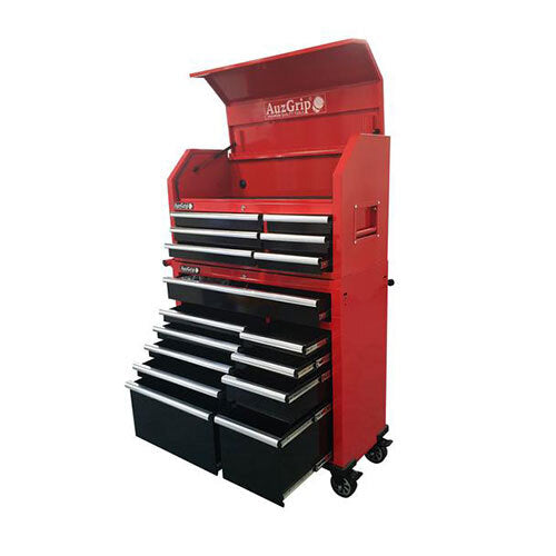 AuzGrip® 16 Drawer 42" Roller & Chest Cabinet with Ball Bearing Runner1