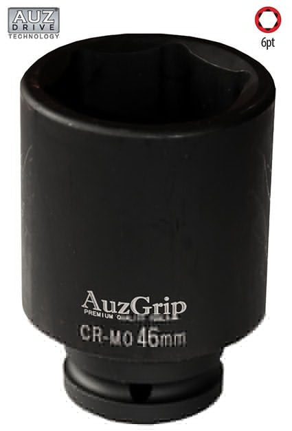 AuzGrip® 3/4'' Square Drive 6 Point Standard Deep Impact Socket 20mm