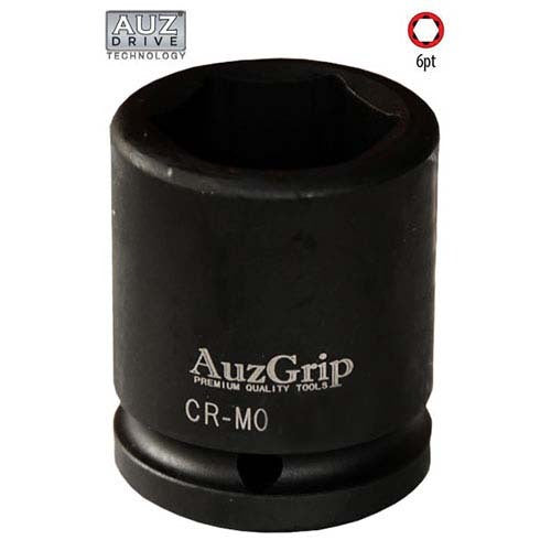 AuzGrip® 3/4'' Square Drive 6 Point Standard Impact Socket SAE 1-1/8"