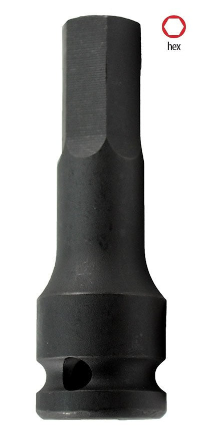 AuzGrip® 3/4'' Square Drive Impact In-Hex Bit Socket 24 x 100mm