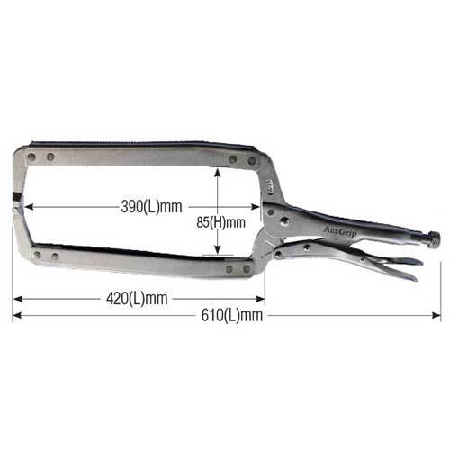 AuzGrip® 415 x 610mm Locking C - Clamp