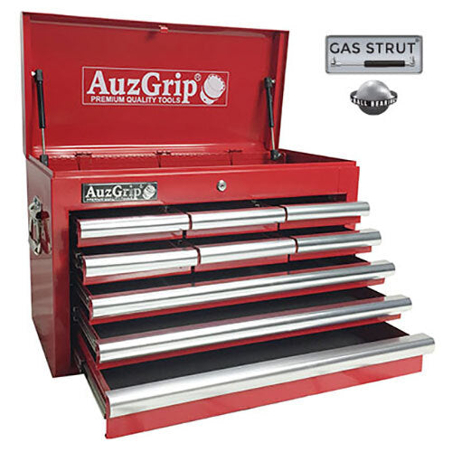 AuzGrip® 9 Drawer Chest Cabinet Red
