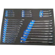 AuzGrip® Combination Spanner Metric EVA Foam Tray Set, 32 Pieces1