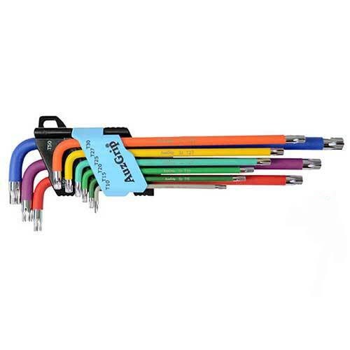 AuzGrip® Extra Long Torx Key Set Anti Slip Set, 9 Pieces1
