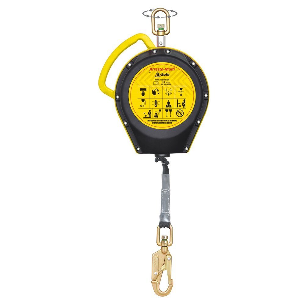 B - Safe Arresto Inertia Reel (SRL) Cable - AIMS Industrial Supplies