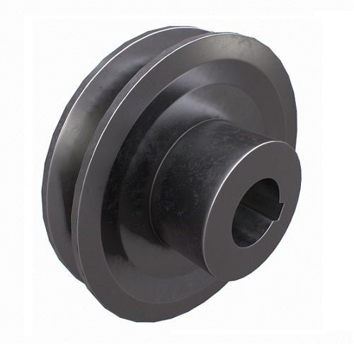 B Section Pilot Bore V Pulley Aluminium (1 to 2 Grooves) - AIMS Industrial Supplies