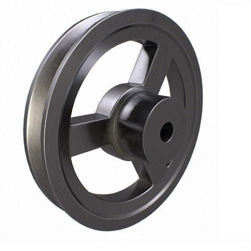 B Section Pilot Bore V Pulley Aluminium (1 to 2 Grooves) - AIMS Industrial Supplies
